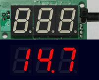 Hacker/Tweaker AFR Display - Red LED